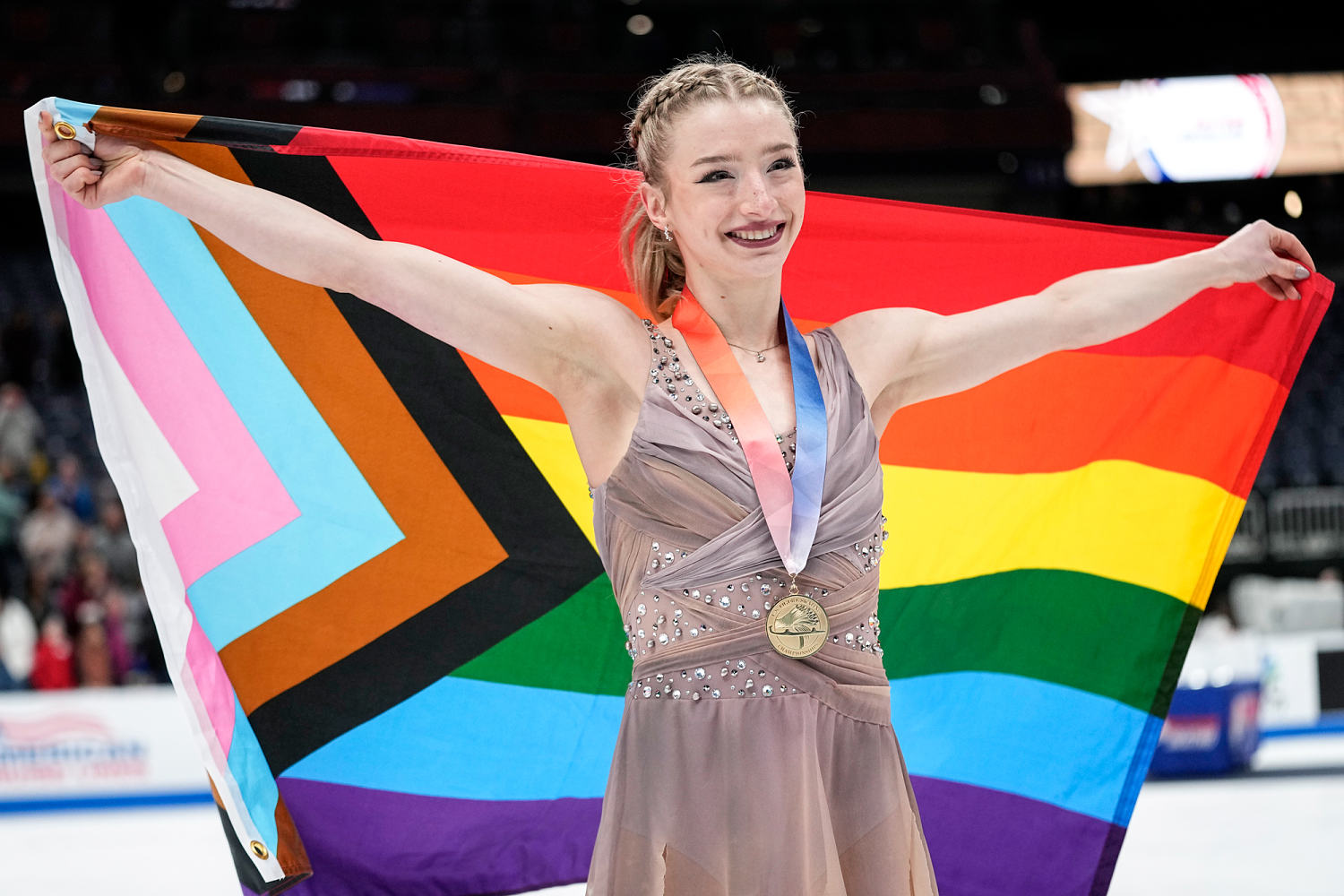 Figure skater Amber Glenn says embracing her sexuality 'unapologetically' has helped her fans