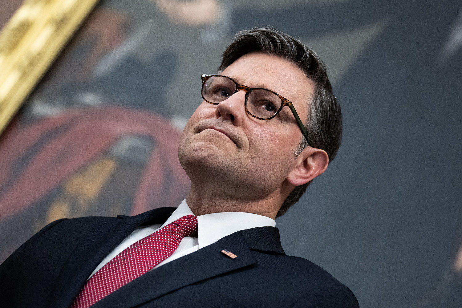 Mike Johnson and top Trump officials yearn for Christian government at evangelical event