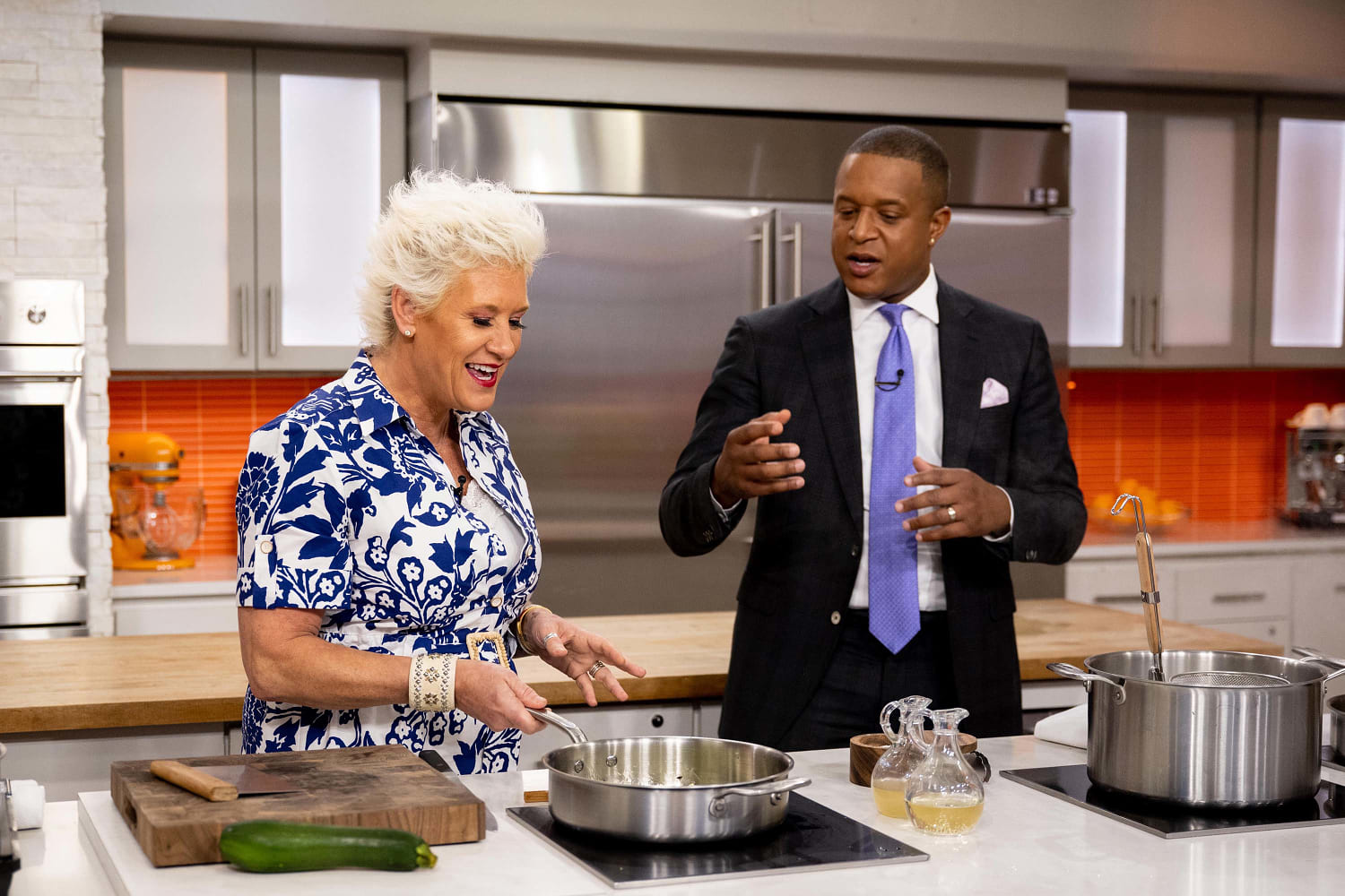 Food Network Stars, Celebrity Chefs Pay Tribute to Anne Burrell After Her Death: ‘Pure Sunshine’
