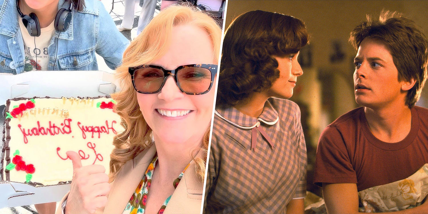 Lea Thompson Celebrates Birthday With a ‘Back to the Future’ Reunion ... Calvin Klein Undies and All