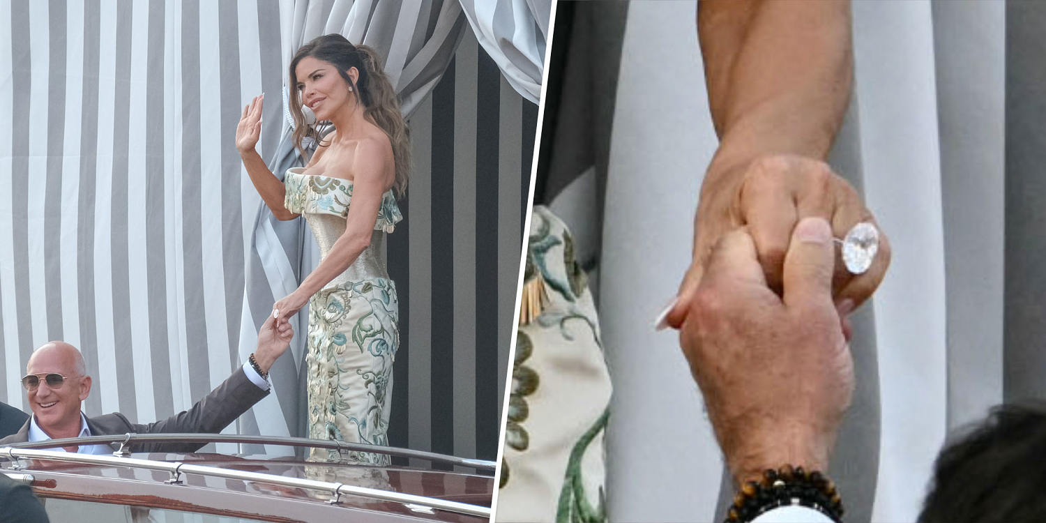 Lauren Sánchez Steps Out in Corset Gown Ahead of Wedding to Jeff Bezos