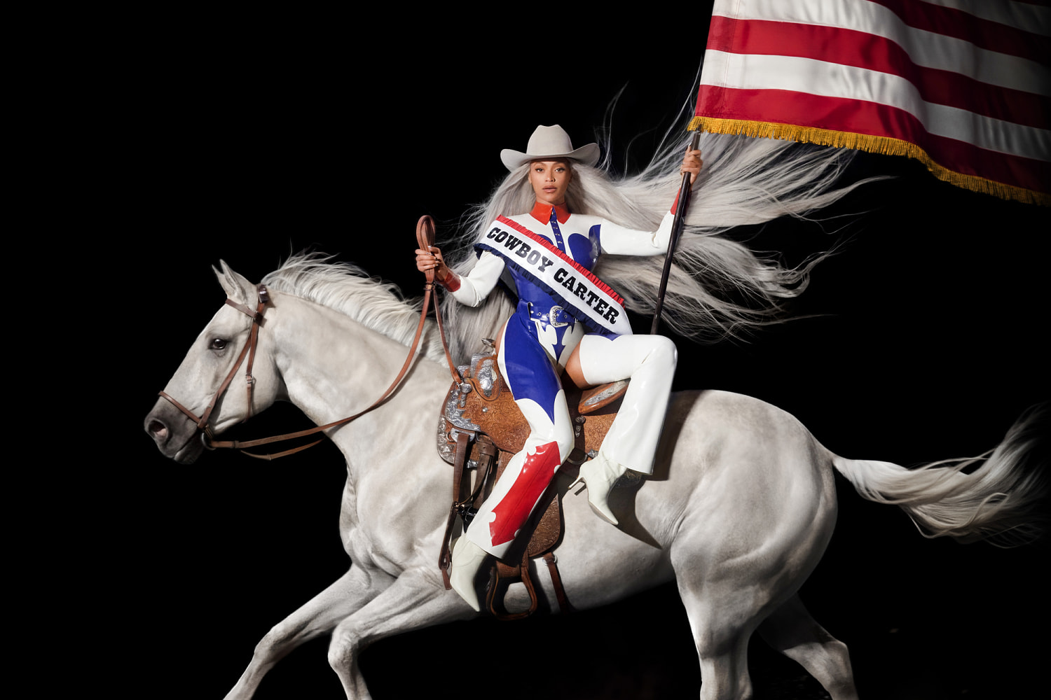 Beyoncé can wave the American flag and criticize it at the same time