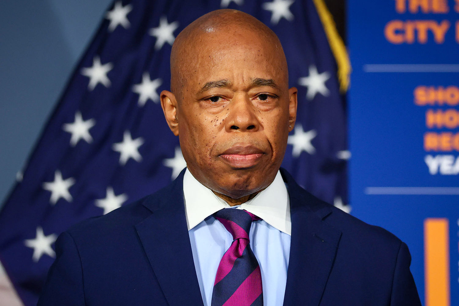 On Eric Adams’ corruption case, Trump says ‘a little bit’ more than he should have