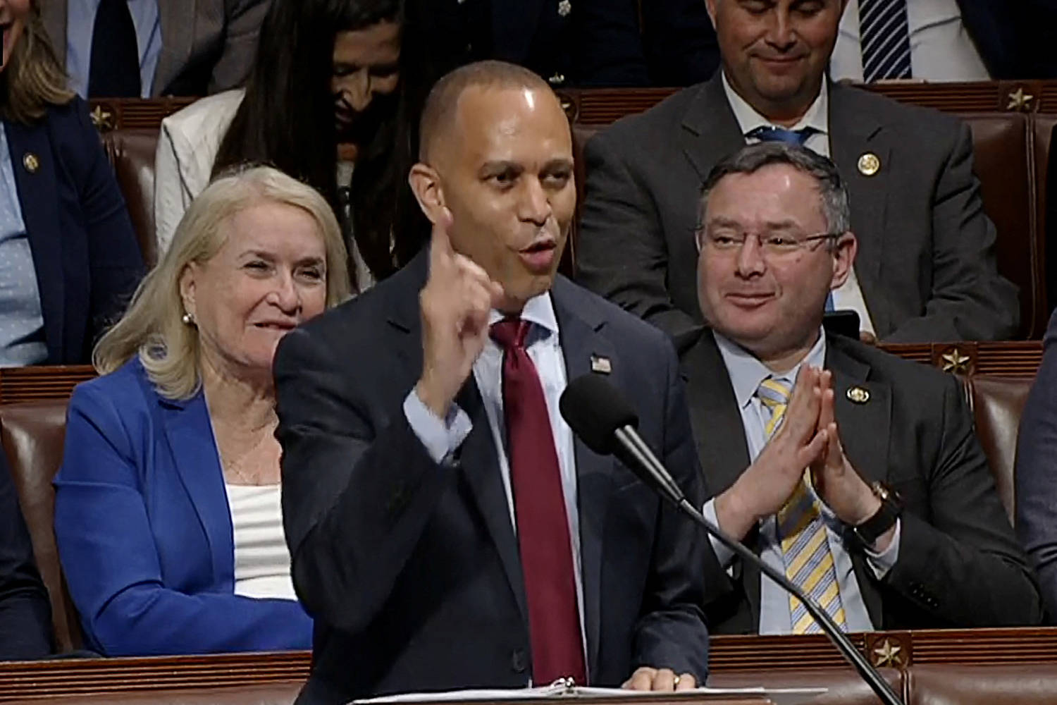 Jeffries breaks McCarthy's House floor speech record in bid to delay GOP megabill vote
