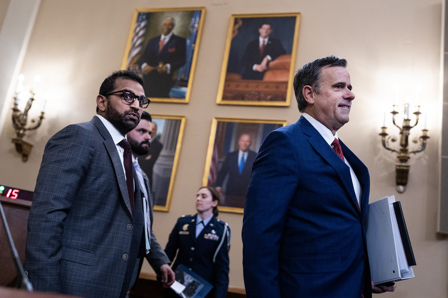 Patel and Ratcliffe try to bolster claims that FBI and CIA conspired against Trump