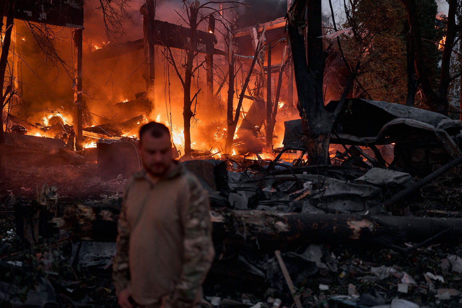 Russia launches largest aerial attack on Ukraine's capital as pessimism grows over a Trump ceasefire