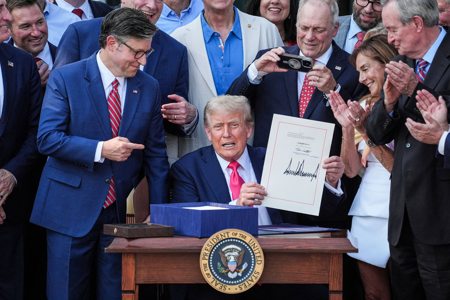 With their megabill signed into law, Republicans seek to buck midterm history