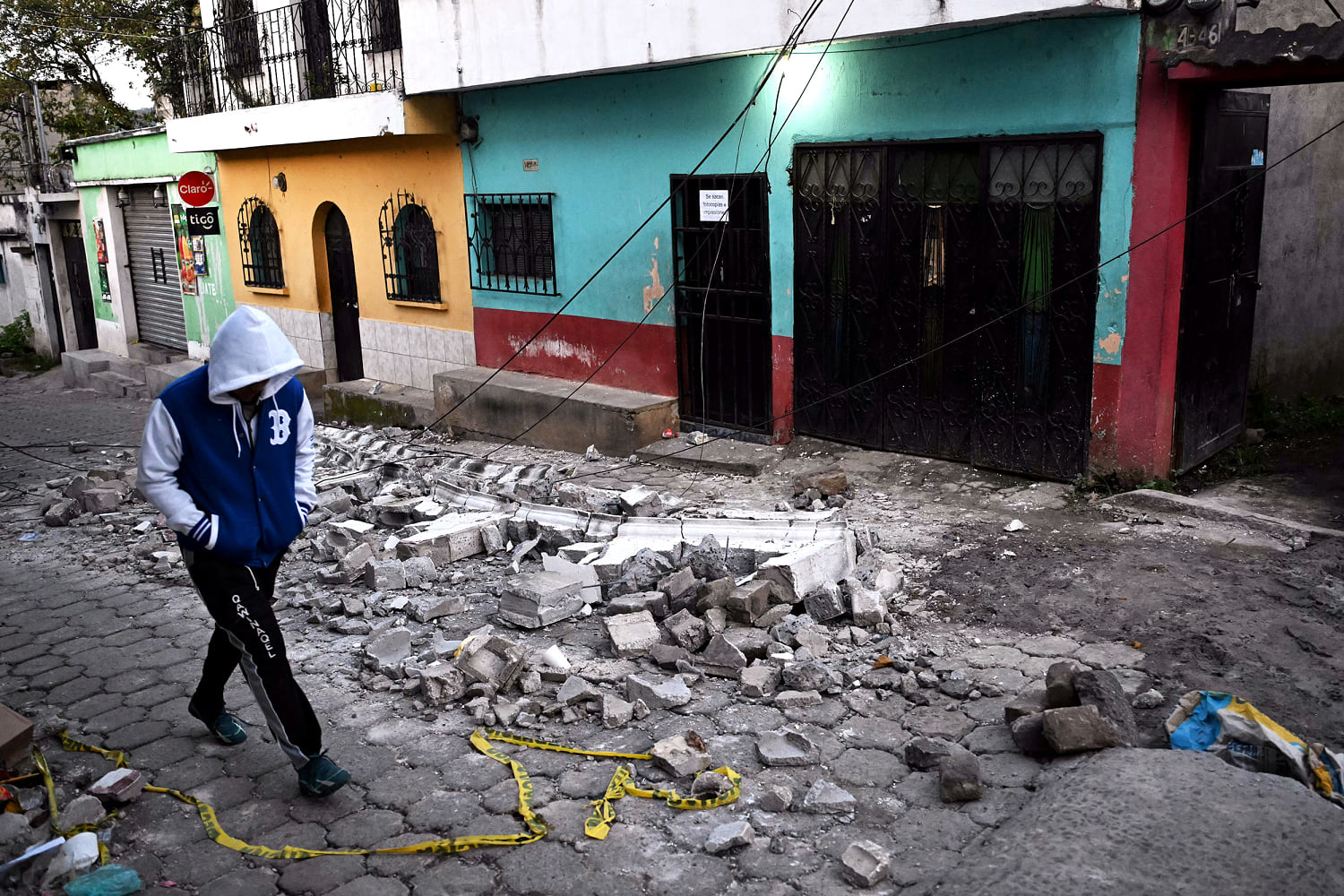 In Guatemala, dozens of earthquakes and aftershocks cause two deaths