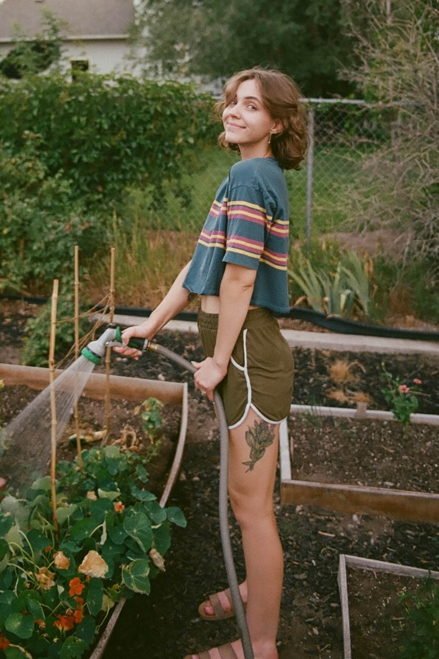 This influencer shares her active life. Offline, she's fighting for treatment of a painful condition.