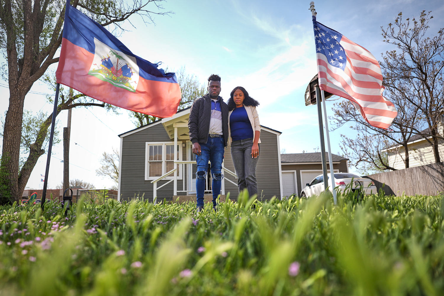 Couple who fled Haiti leans on Texas church that brought them here