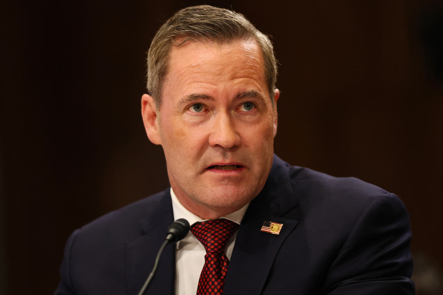 Mike Waltz pitifully tries to pin Signal scandal on Biden as he seeks U.N. ambassadorship