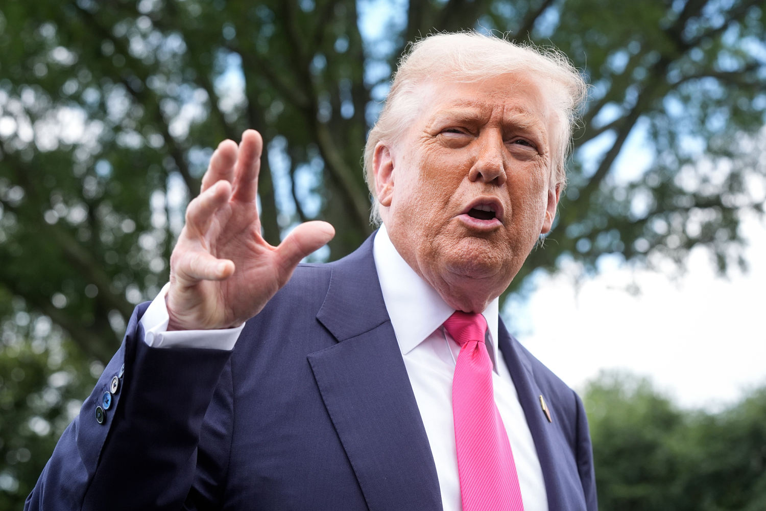 Trump says Pam Bondi should release ‘whatever she thinks is credible’ in Epstein files