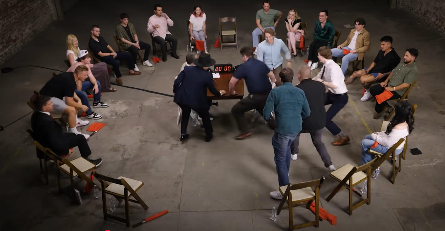 Debate-style video roils internet after participant openly identifies as fascist