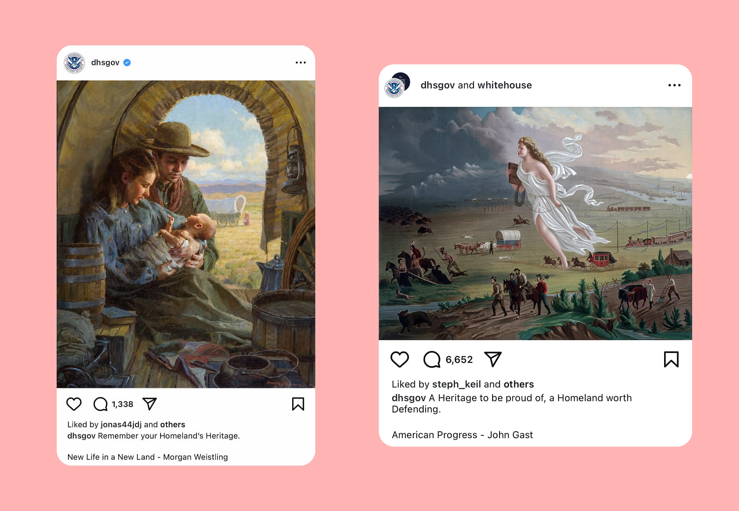 How DHS is using art to support the idea of ethnic cleansing