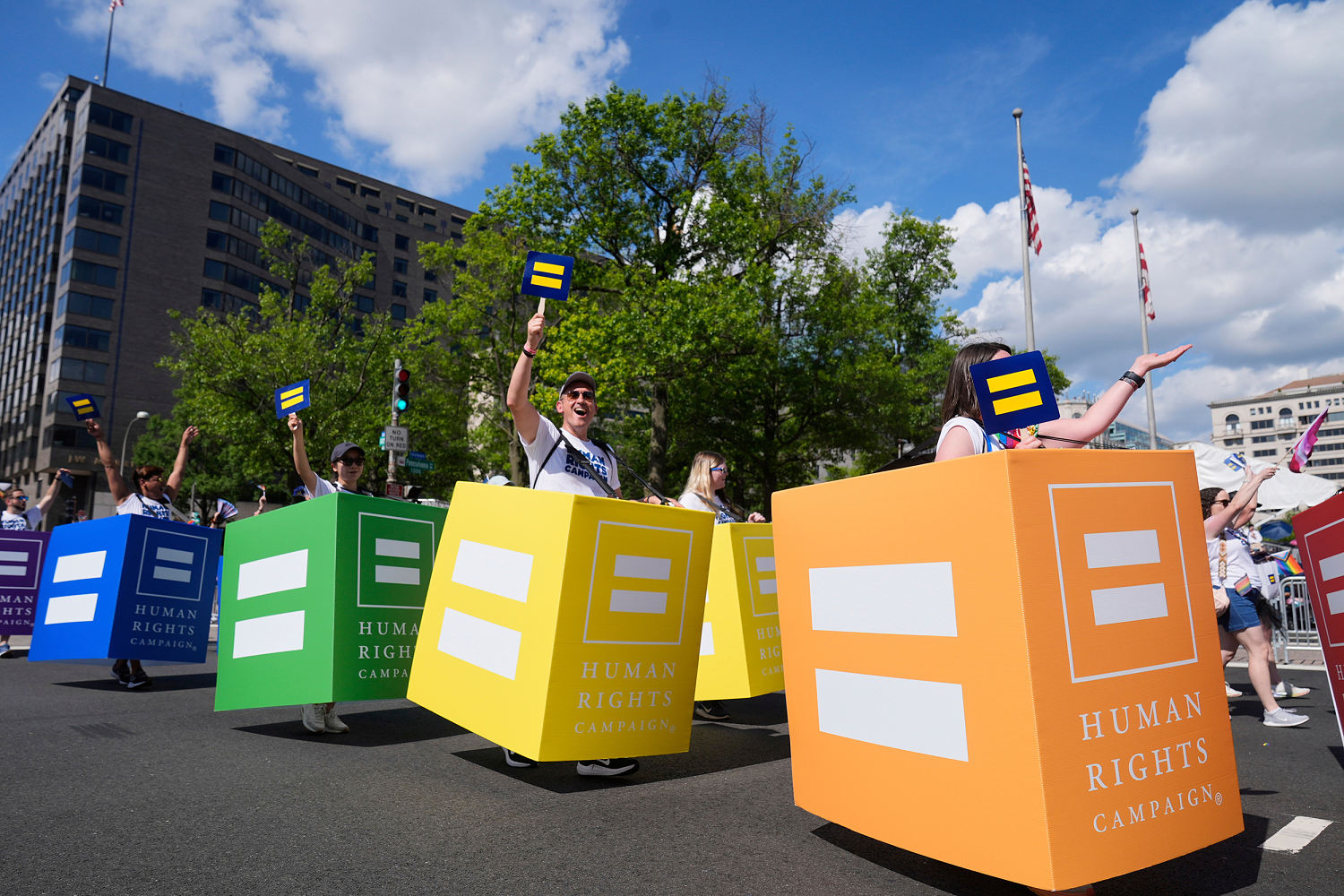 LGBTQ rights group Human Rights Campaign launches tour through mostly red states