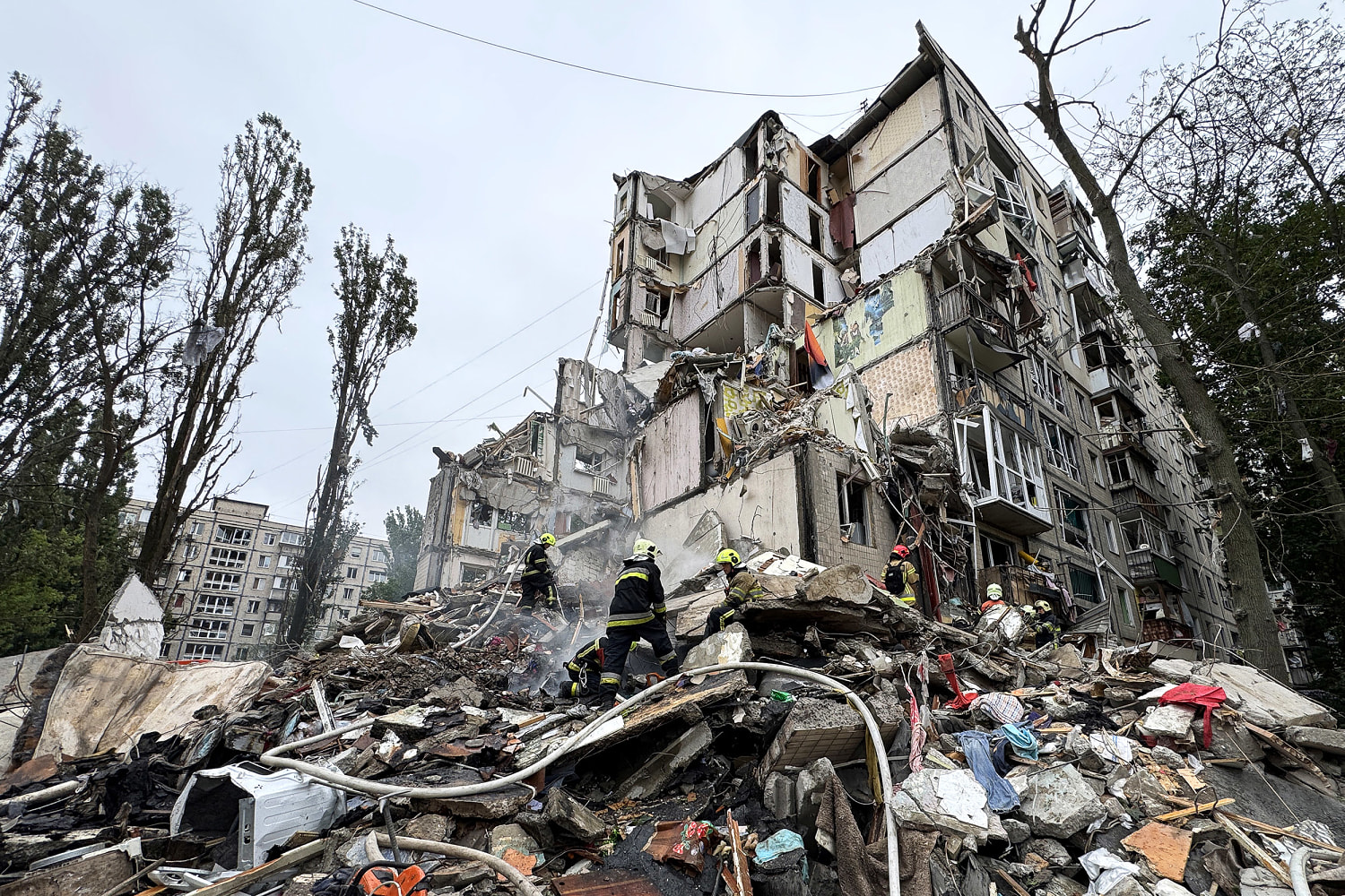 Russia claims capture of key Ukrainian stronghold and hits Kyiv with deadly drone attack