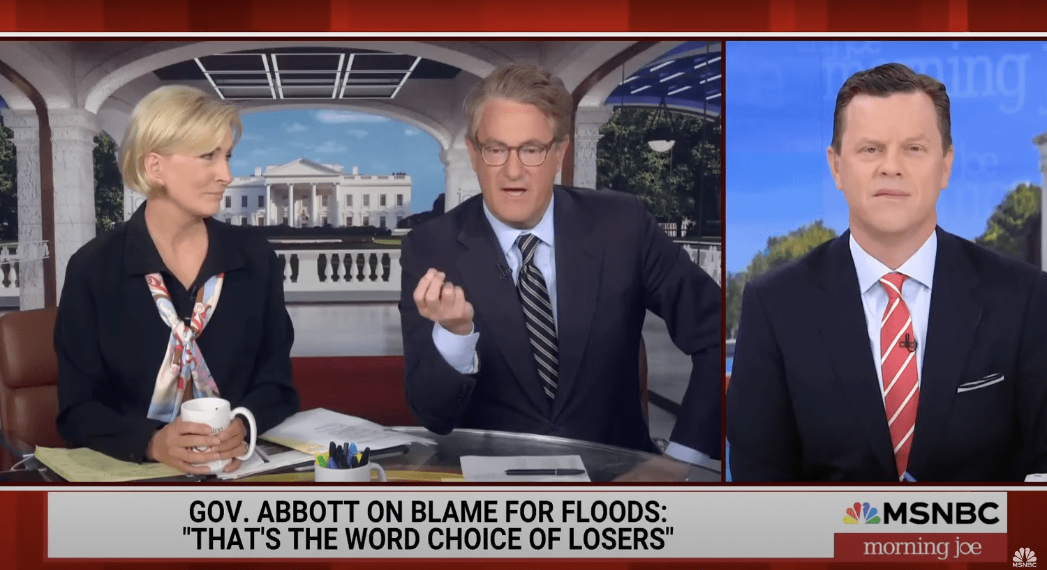 Joe Scarborough says Abbott is ‘trying to hide behind Texas football’ in flood response