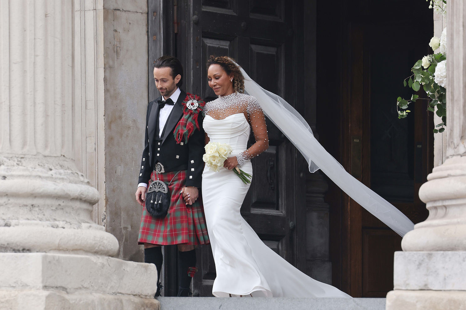Mel B Marries Rory McPhee at St Paul’s Cathedral in London