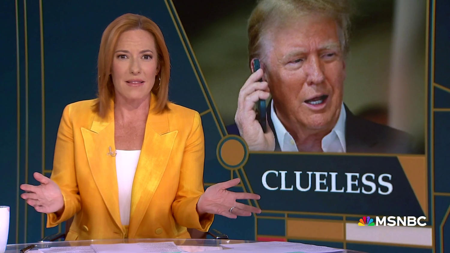 Jen Psaki says Trump has ‘no idea’ what’s going on inside his own government