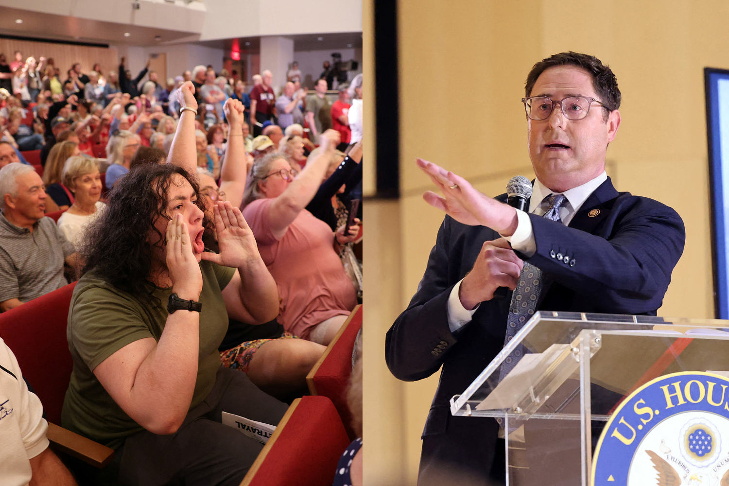 A Republican got jeered at a town hall. He plans to hold more.