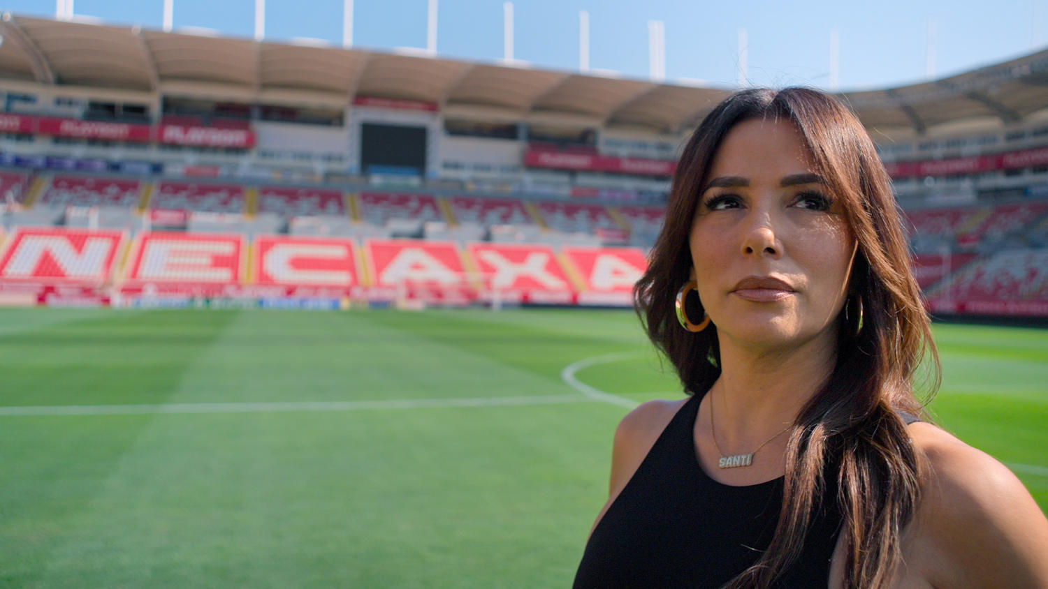 Eva Longoria says drama of Mexican soccer team Necaxa is 'something you can't script'