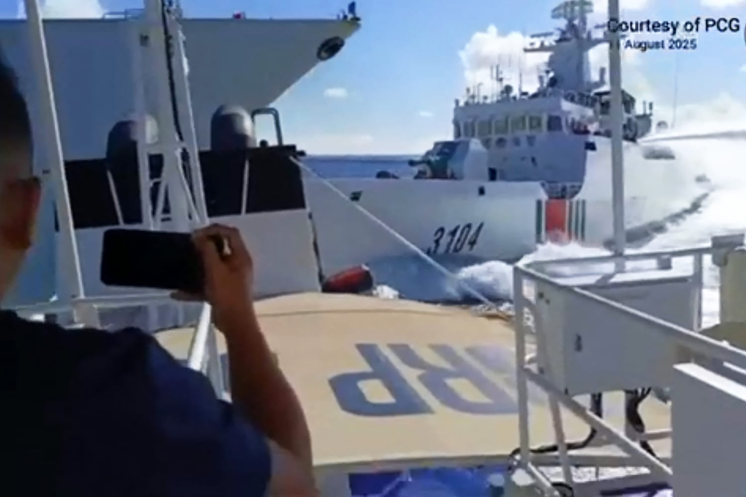 Chinese Warship Collides with Coast Guard Vessel in South China Sea Incident