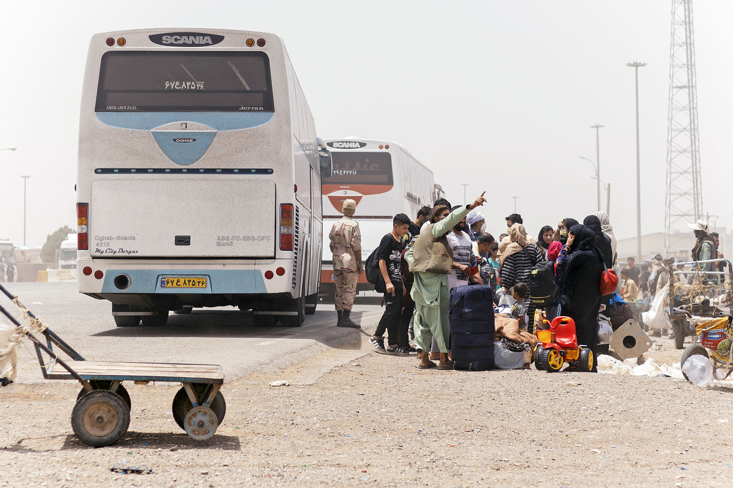 Bus crash kills more than 70 Afghans deported from Iran, including 17 children