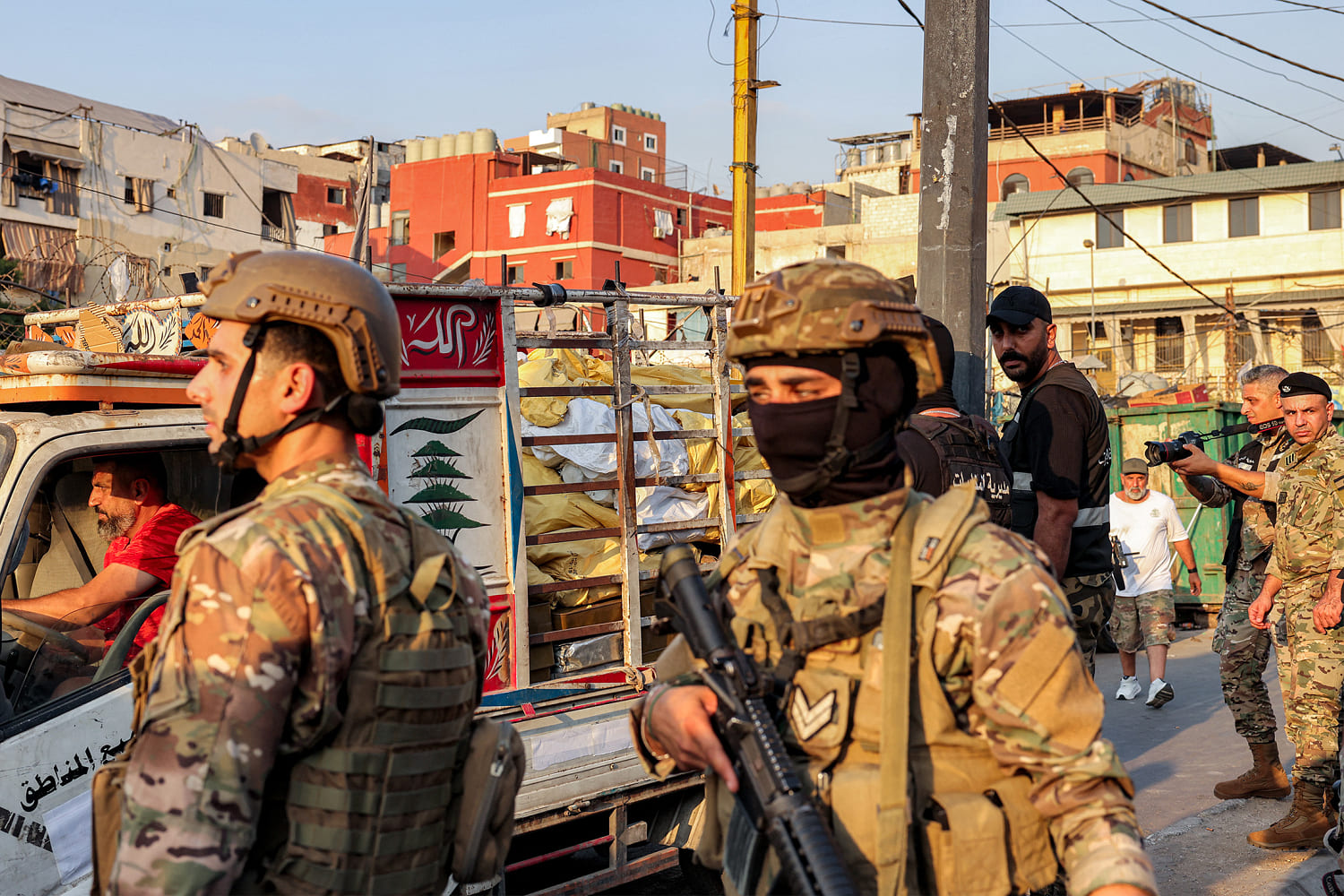 Lebanon says it is beginning disarmament of Palestinian factions in refugee camps