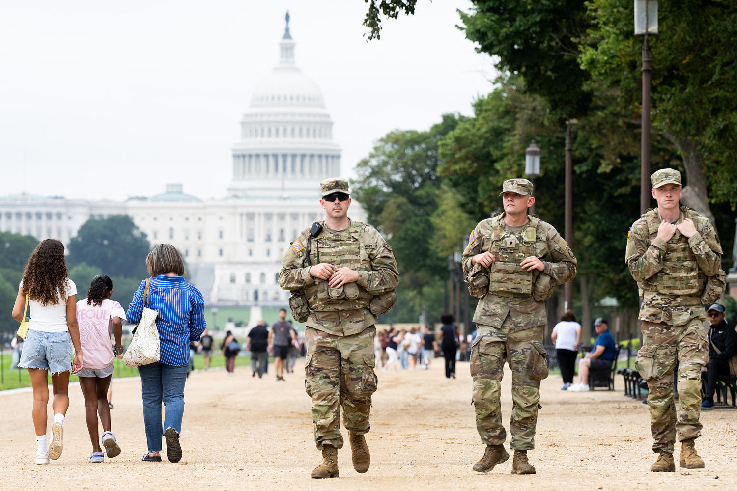 Trump to visit local law enforcement and National Guard troops in D.C. on Thursday