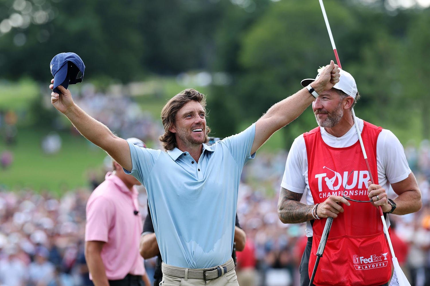 One of golf's most famous runners-up finally broke through and won a $10M payday