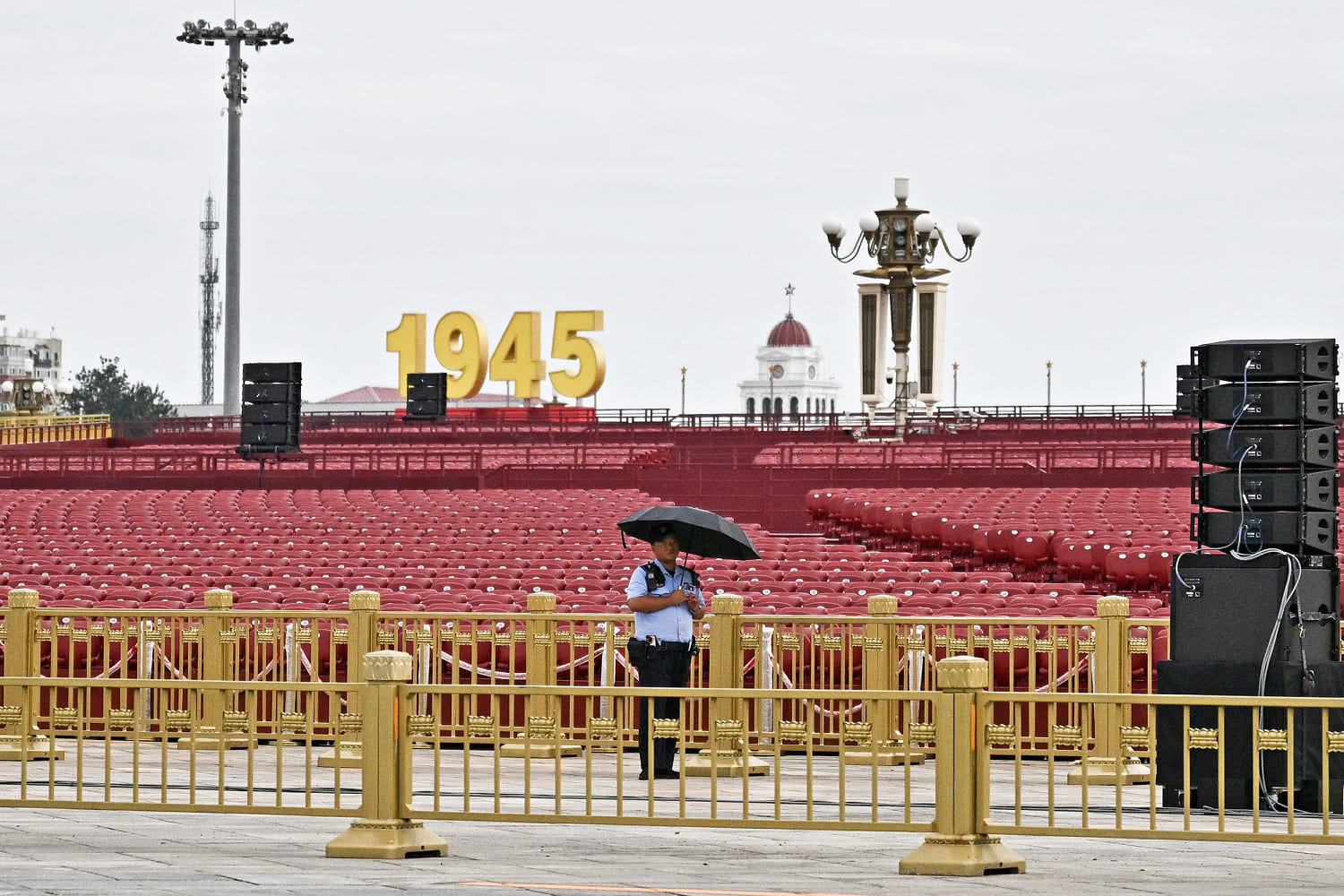 China to stage a 'show of force' with grand military parade attended by Putin and Kim Jong Un