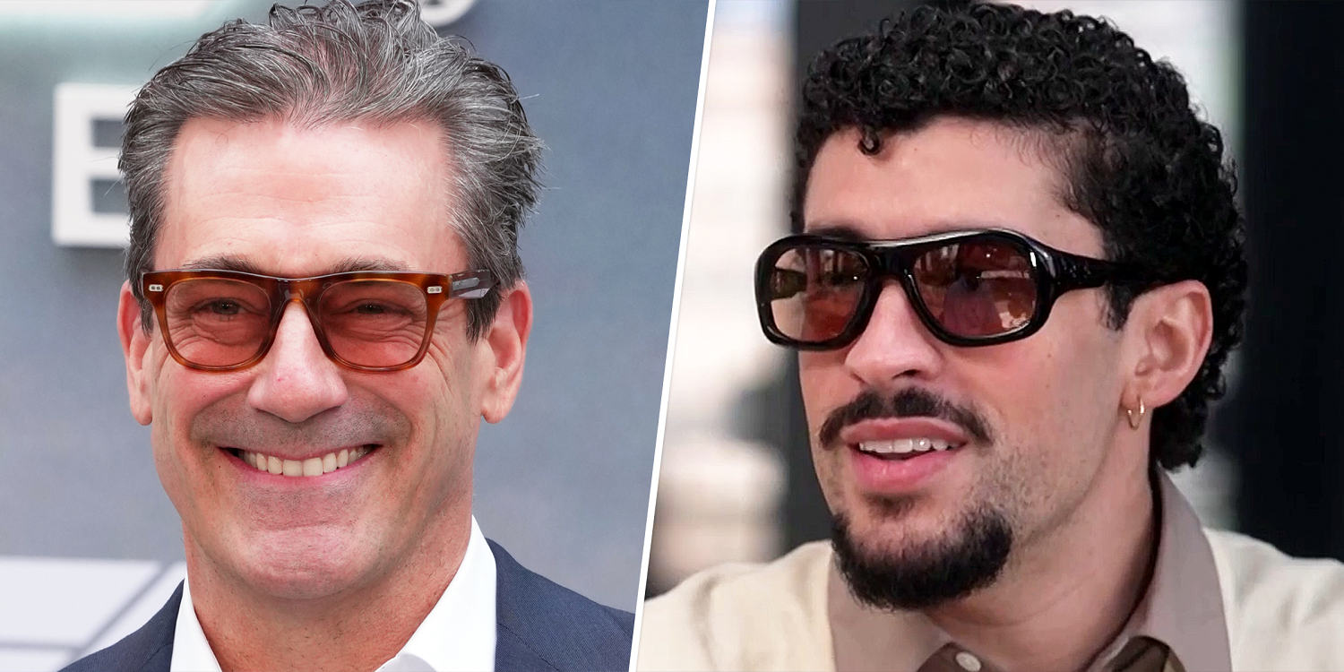 EXCLUSIVE: Bad Bunny Reacts to Jon Hamm Dancing at Puerto Rico Residency