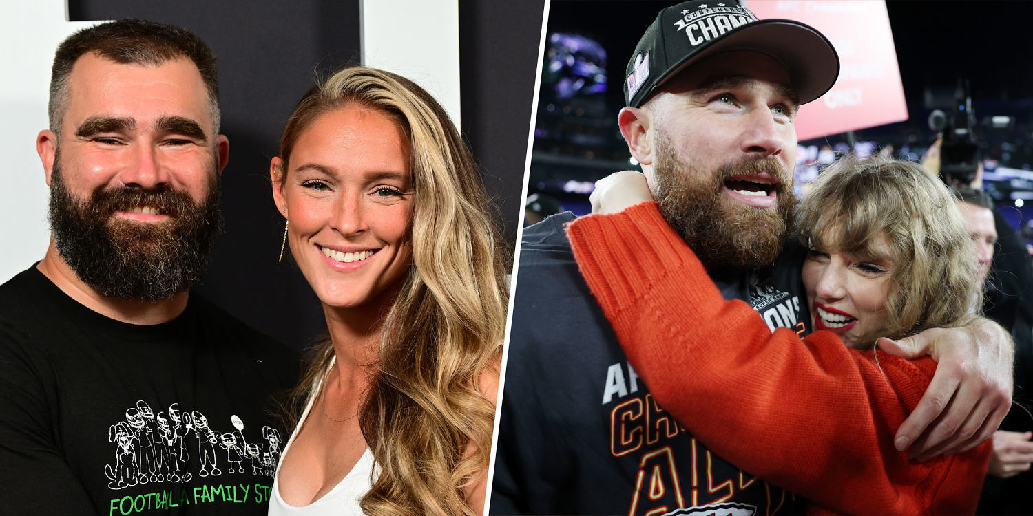 Jason Kelce Talks About Taylor Swift ‘Dethroning’ Wife Kylie Kelce on 'New Heights'