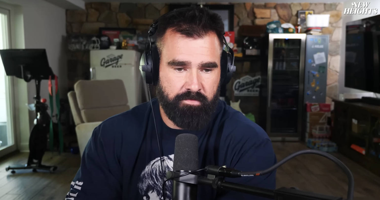 Jason Kelce Tells the Story Behind His 'Ridiculous-Looking' Dyed Beard