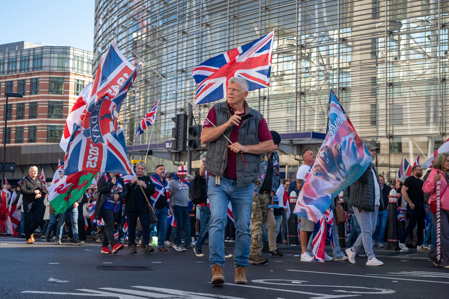 London braces for mass far-right rally where Charlie Kirk will be mourned