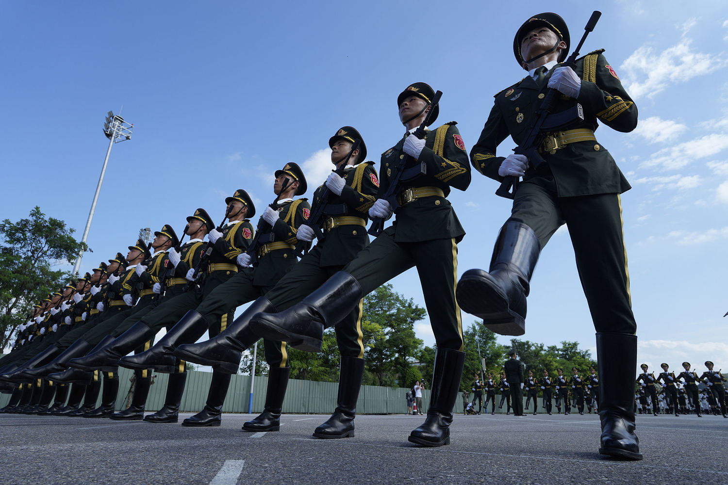 China to stage a show of force with a military parade attended by Putin and Kim Jong Un