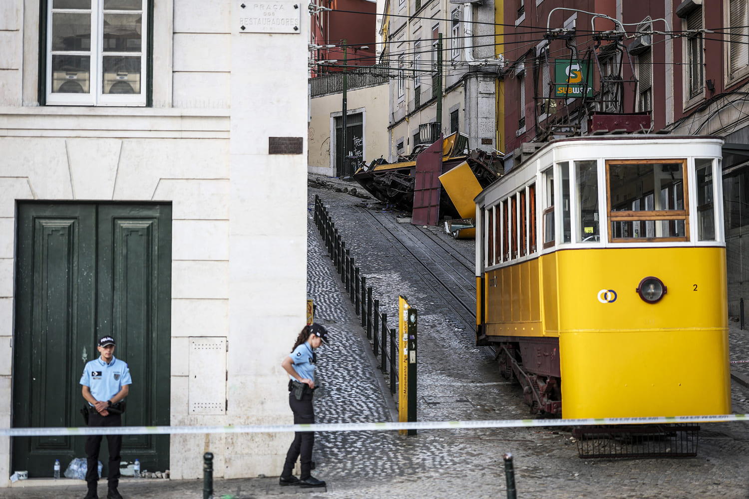 Lisbon streetcar crash death toll rises to 17 as Portugal observes day of mourning