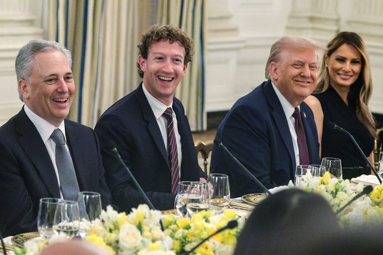 Trump’s dinner with Big Tech provokes howls from MAGA faction