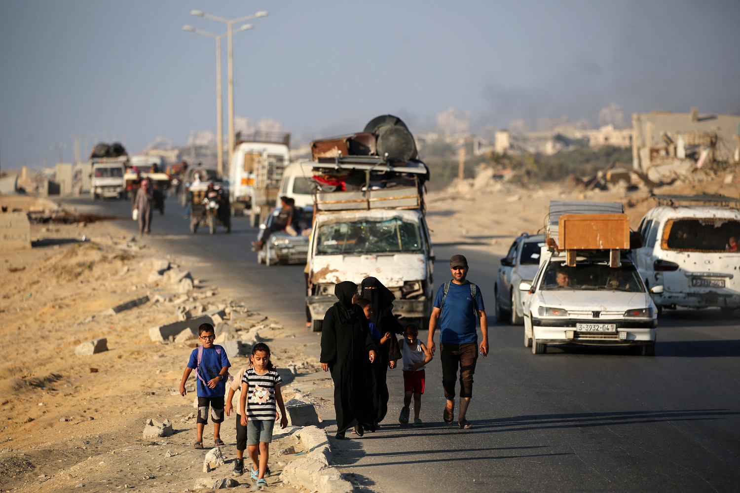Israel orders evacuation of Gaza City as Trump says U.S. in 'deep negotiations' with Hamas