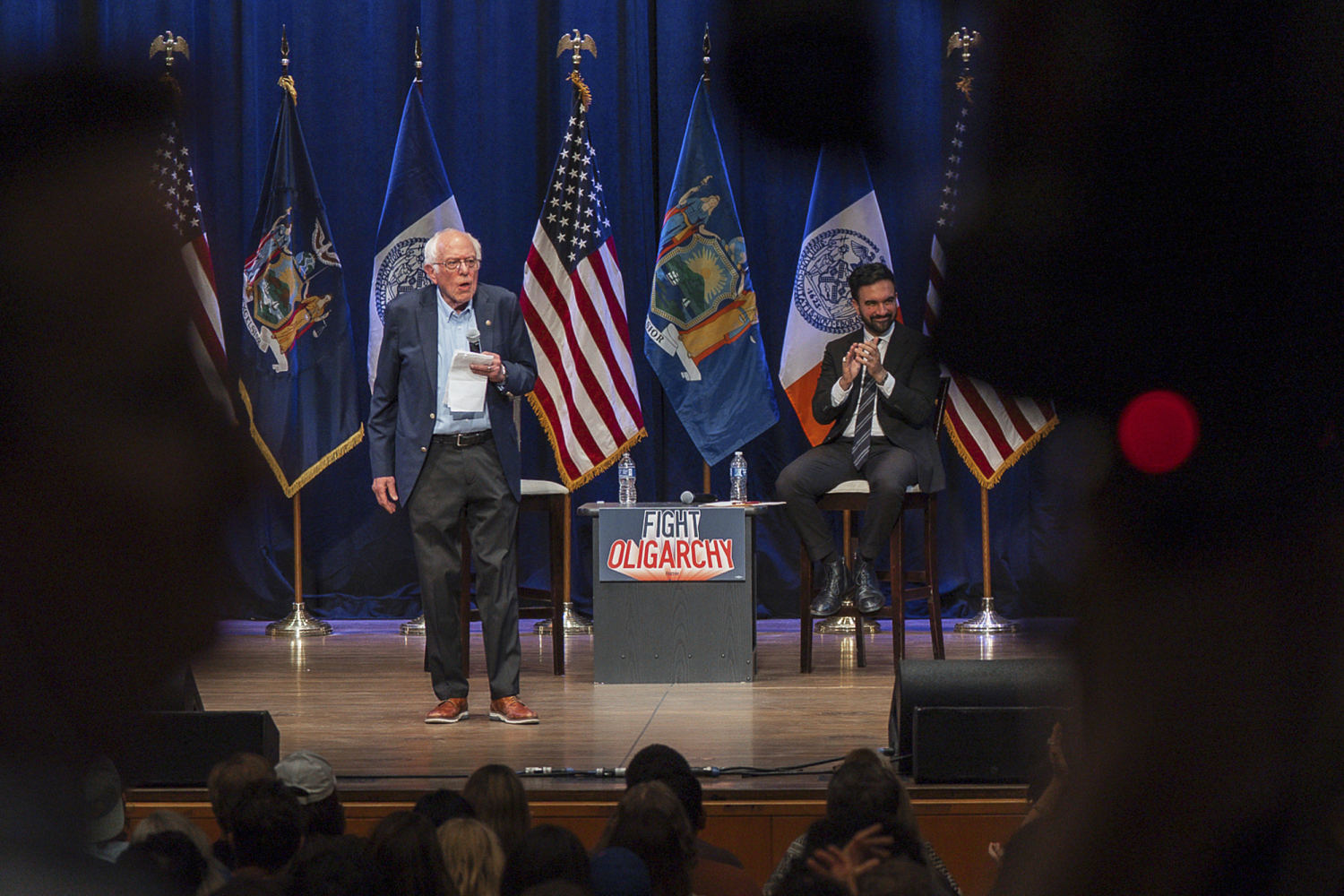 Trump's influence lingers as Zohran Mamdani and Bernie Sanders rally New Yorkers
