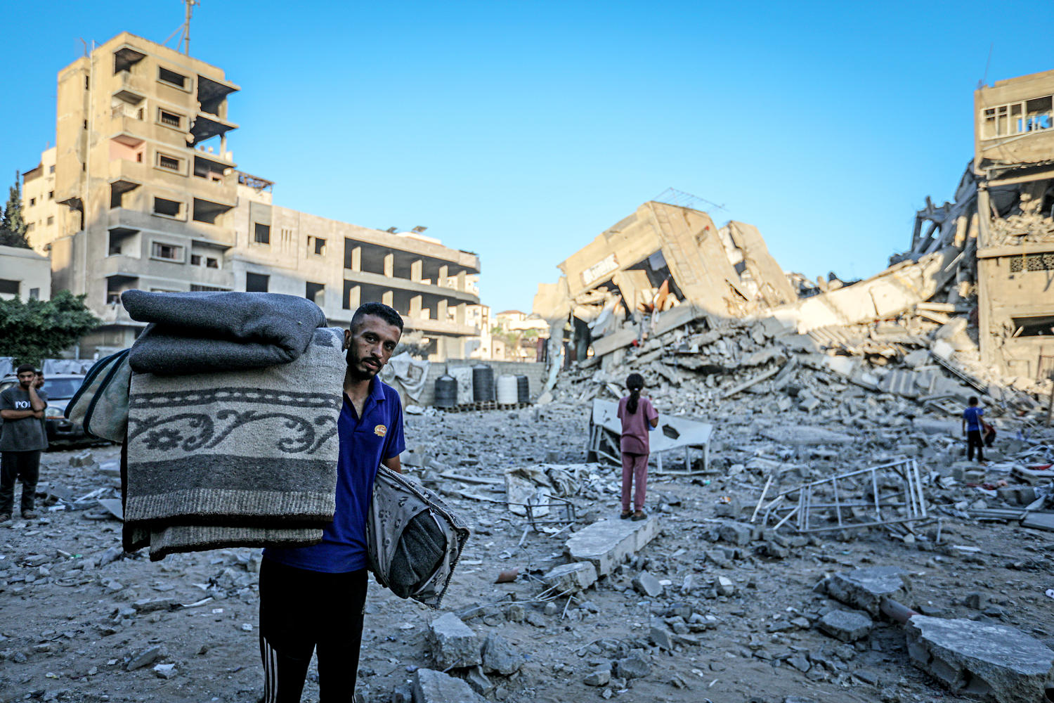 Netanyahu tells Gaza City residents to leave as he pledges retaliation for Jerusalem attack
