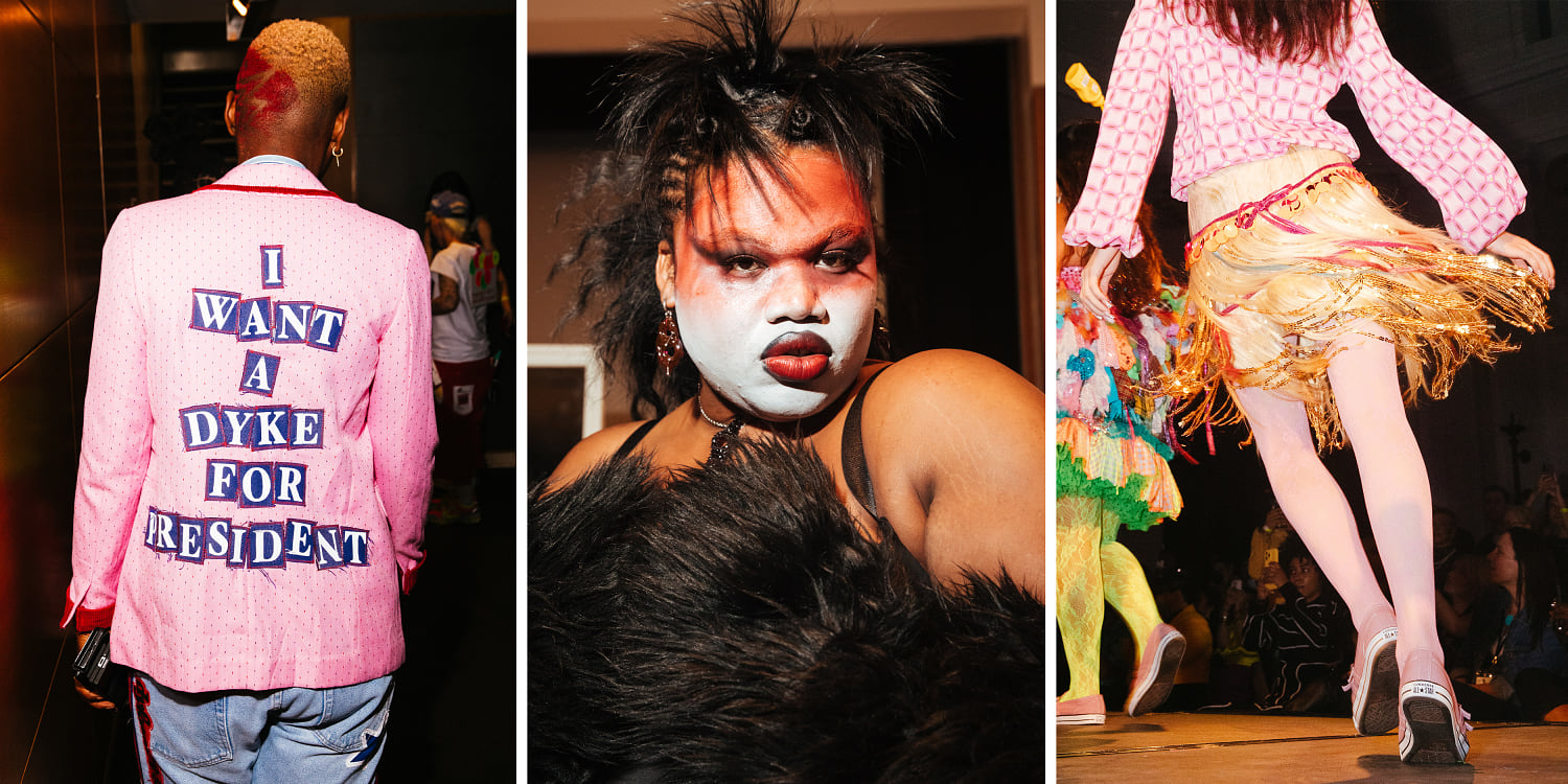 Cowboys, cyberpunks and politics dominate at NYC queer fashion show