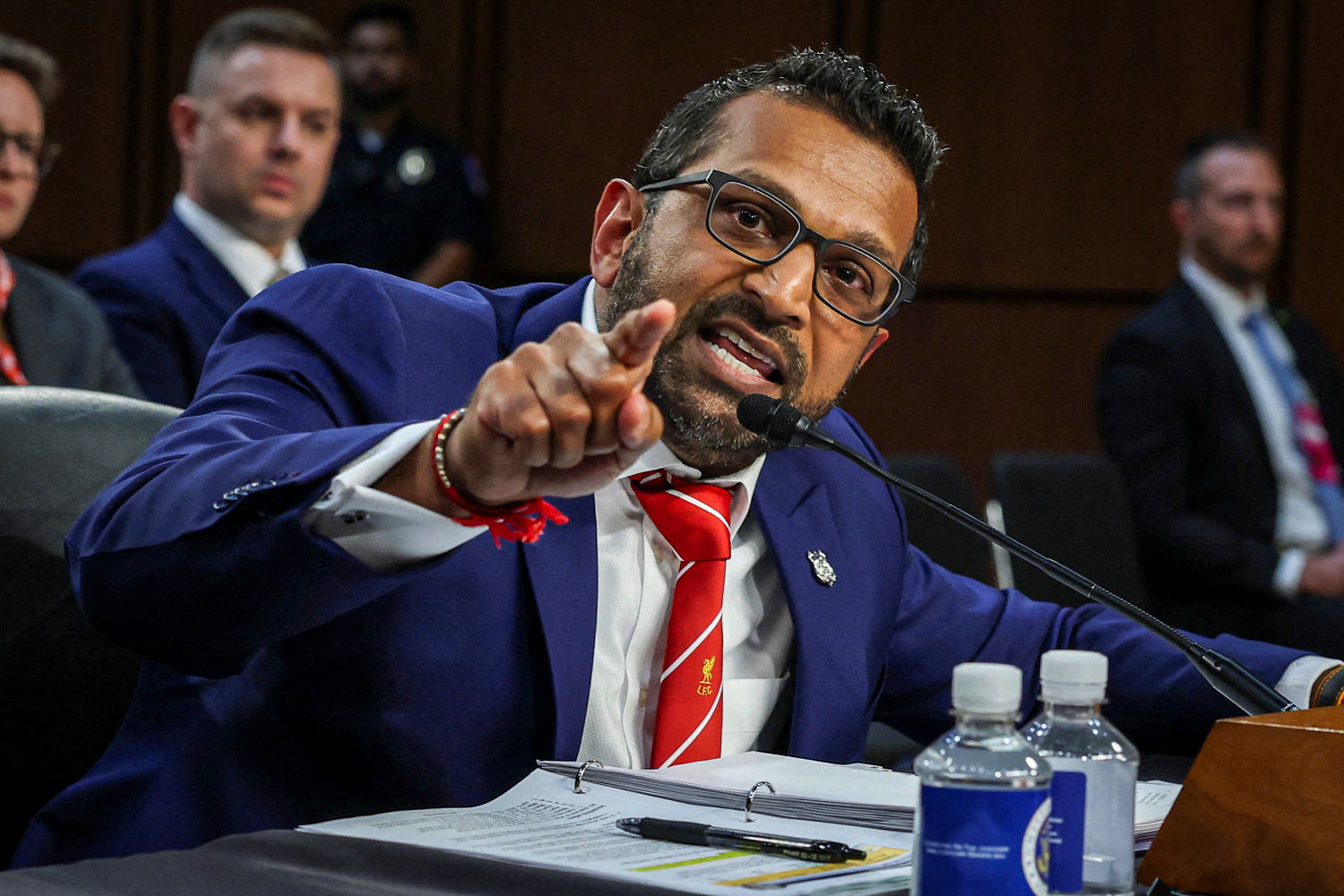 Kash Patel clashes with senators in fiery exchanges over FBI firings and handling of Epstein case