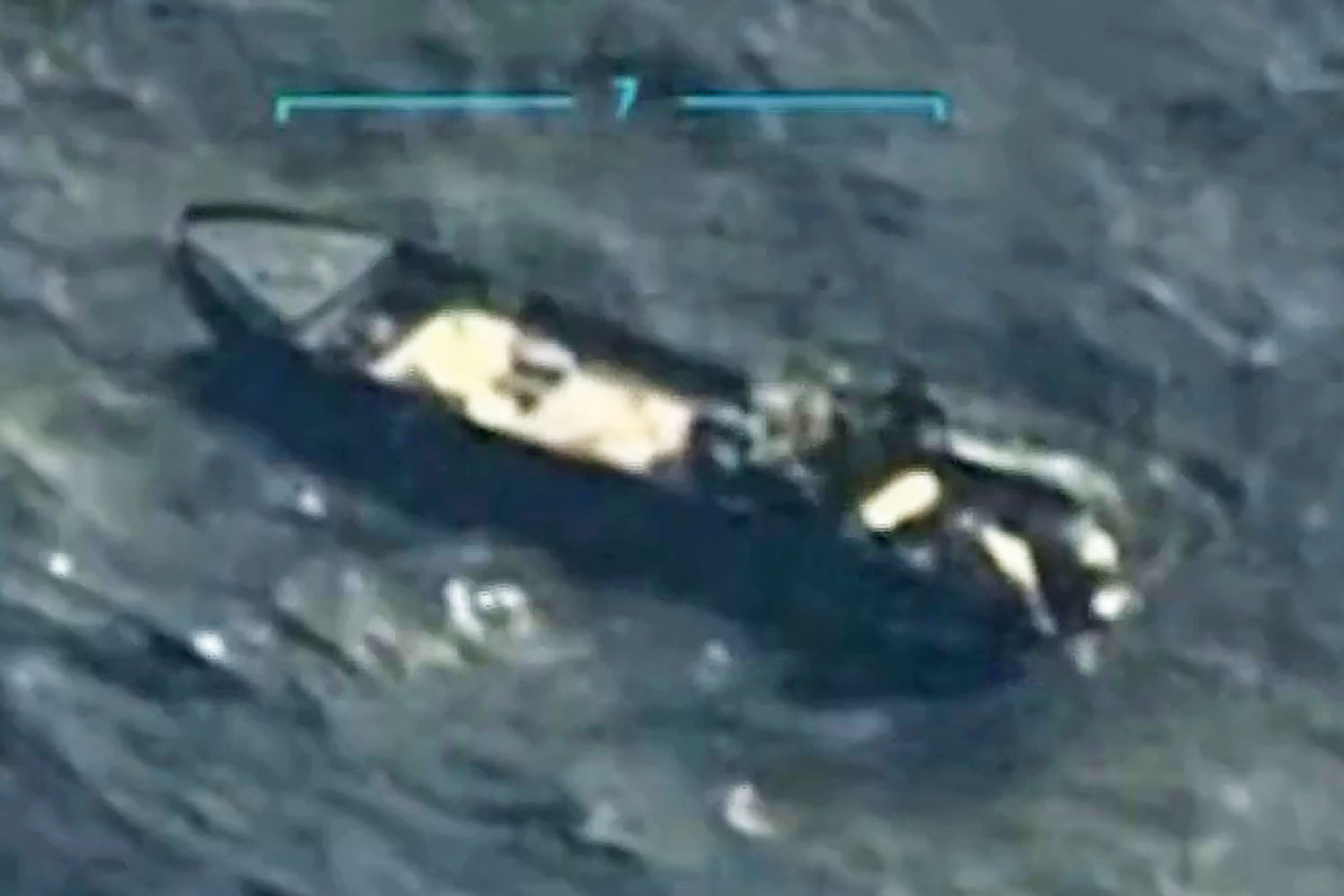 U.S. military targets a second alleged Venezuelan drug boat
