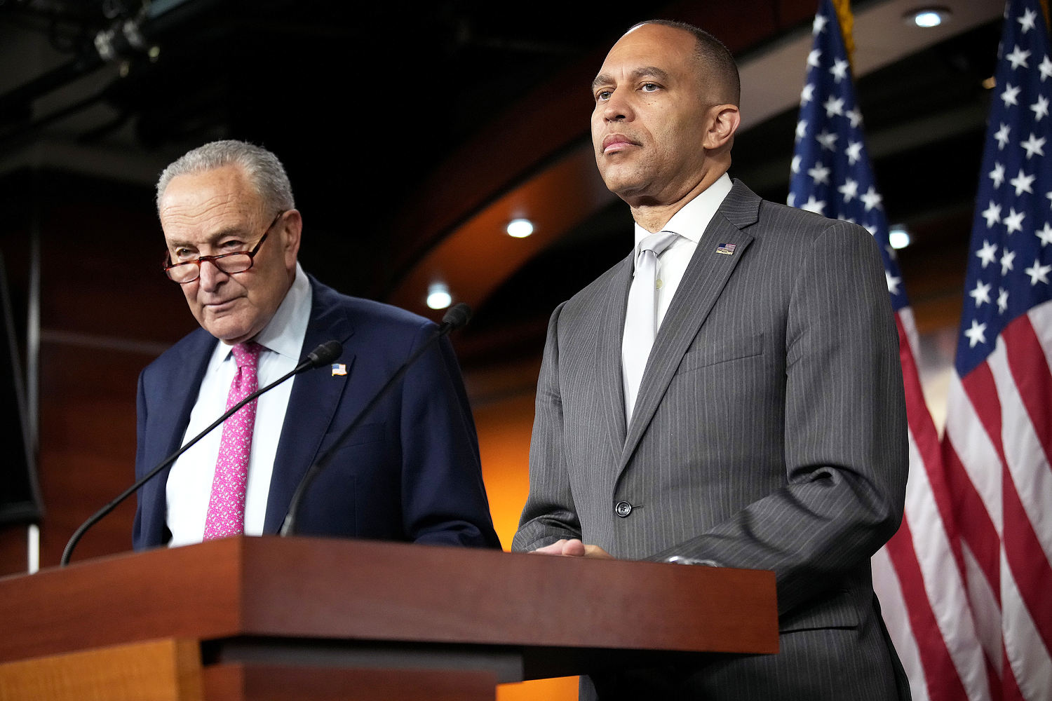 'They've got to fight back': Democrats press leaders not to cave in a shutdown fight