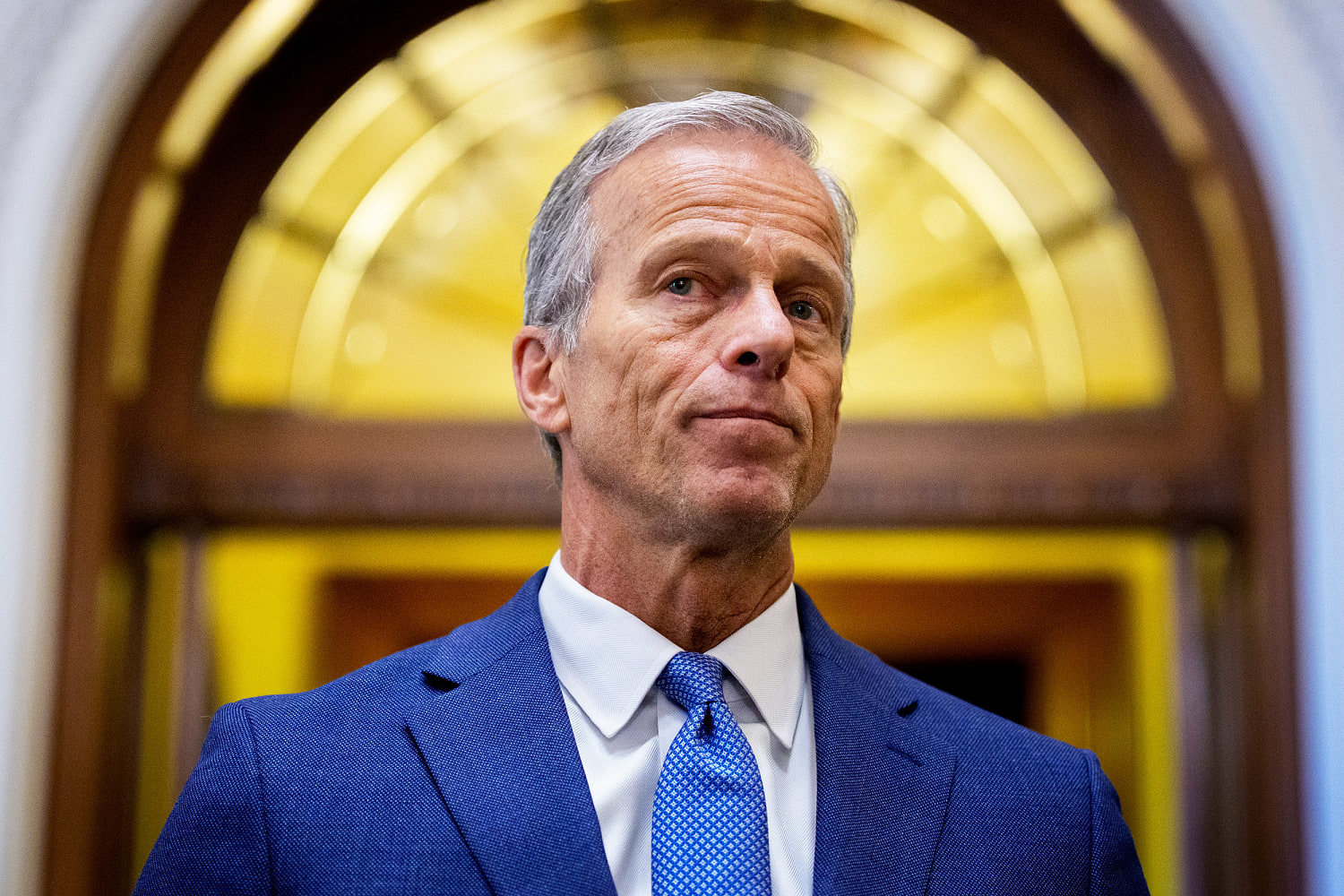 Thune digs in on funding bill, accusing Democrats of holding the government 'hostage'