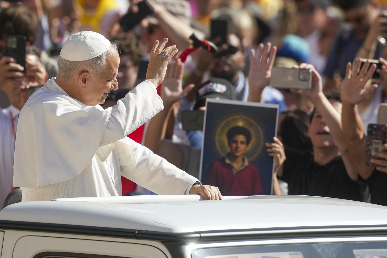 Pope Leo canonizes 'God's influencer,' the Catholic Church's first millennial saint