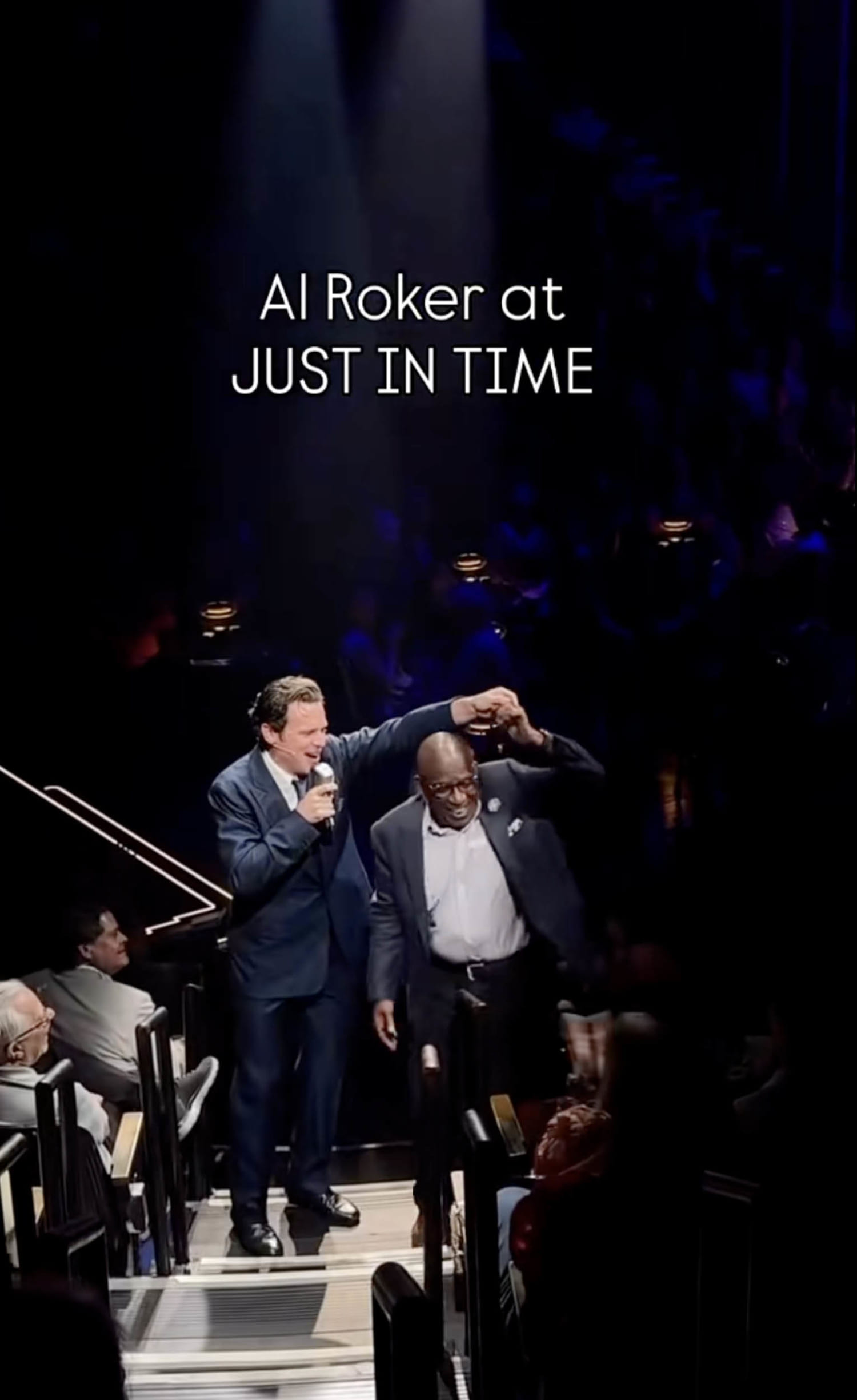 Al Roker Shares a Cute Moment With Jonathan Groff at Broadway Show — Watch the Video