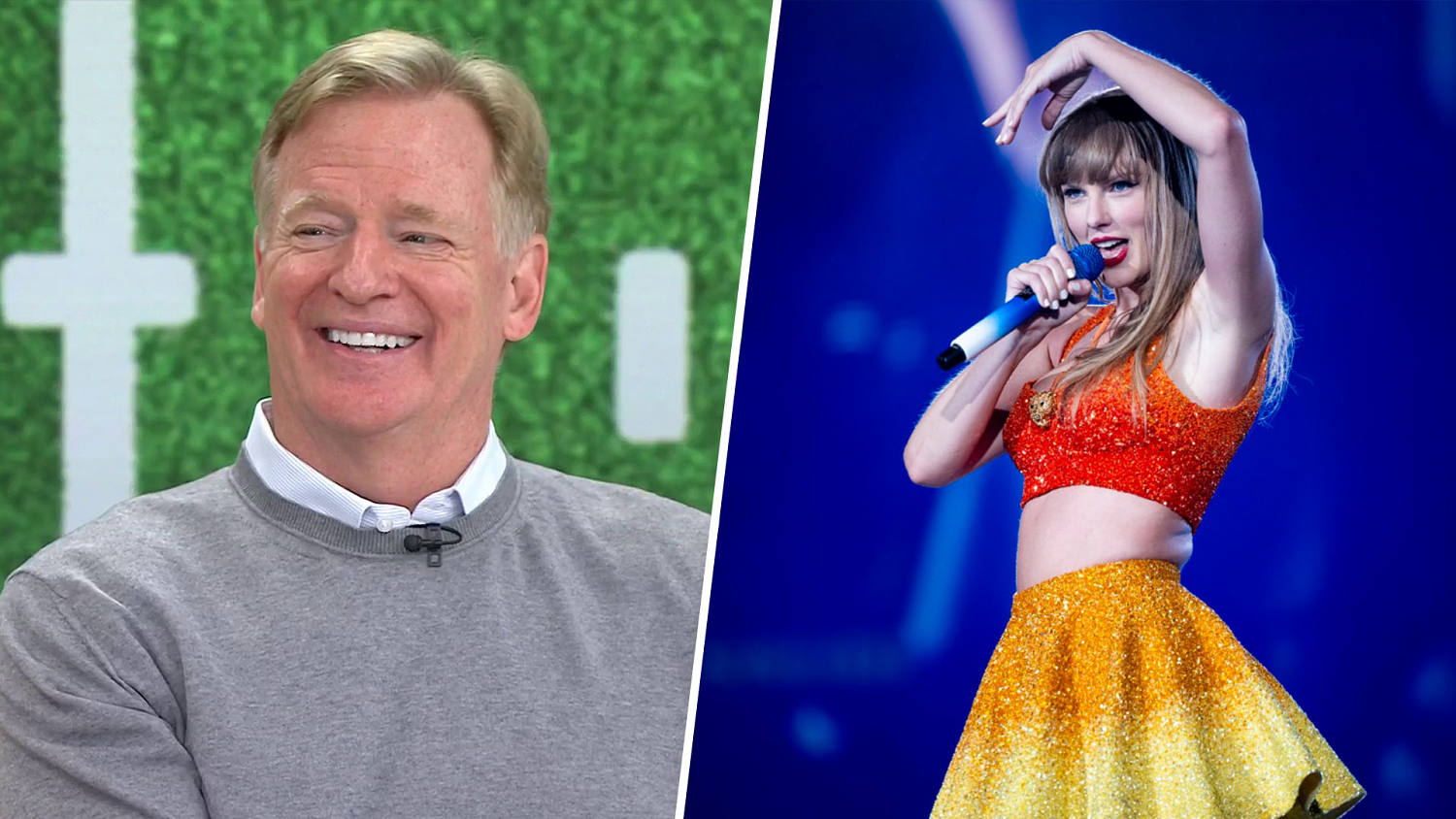 Taylor Swift Super Bowl Halftime Show Is a ‘Maybe,’ Roger Goodell Says