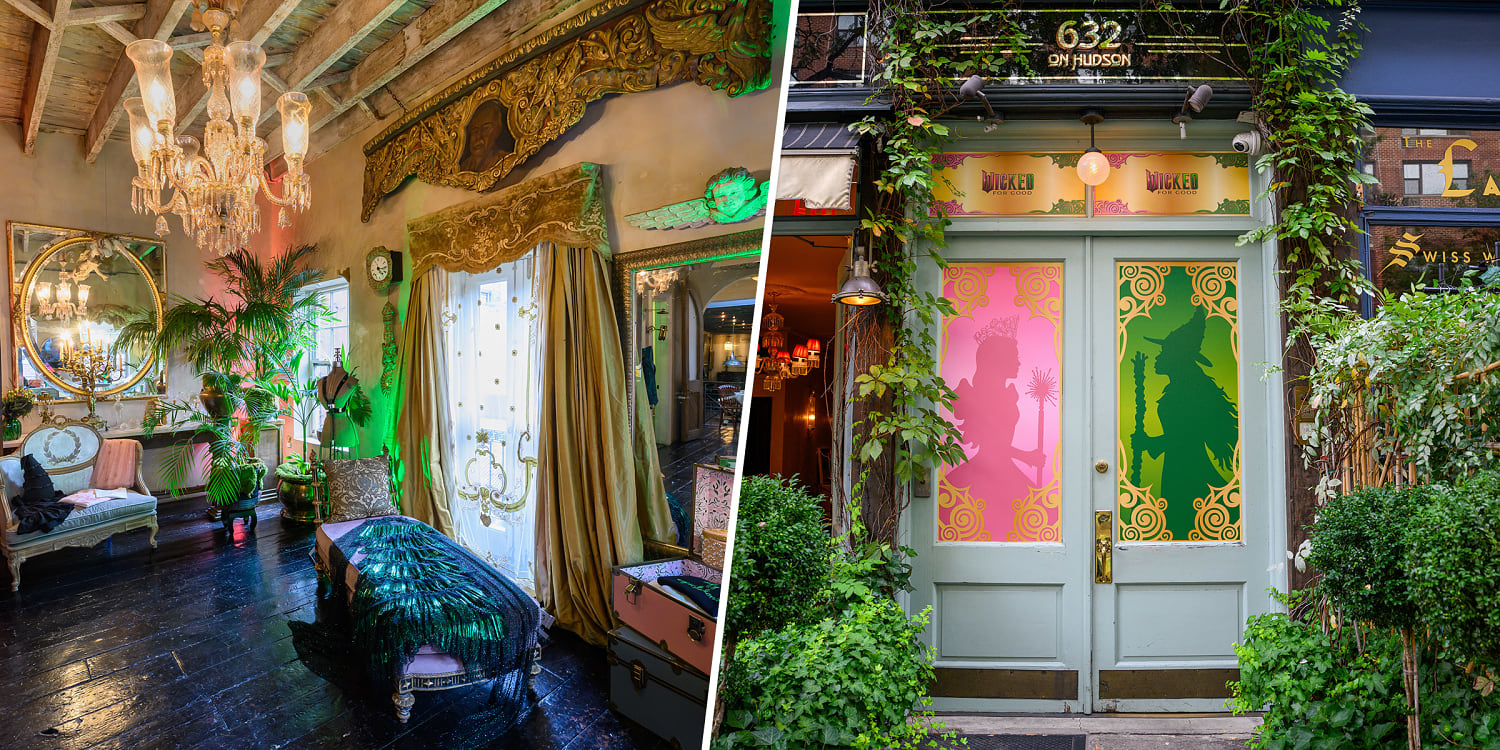 EXCLUSIVE: NYC Townhouse Gets Magical ‘Wicked’ Makeover Ahead of Sequel